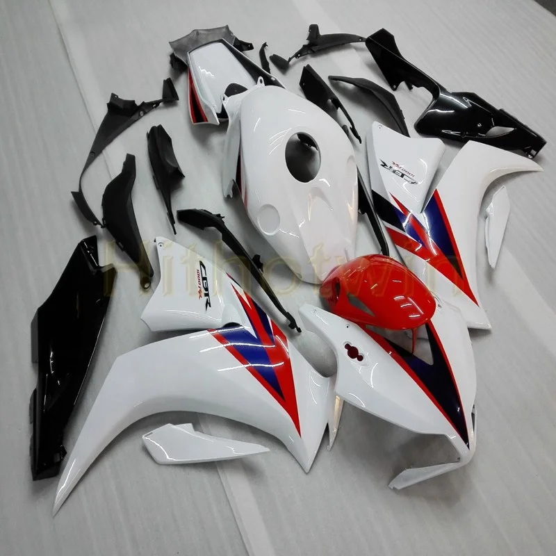 На заказ для HONDA CBR1000 RR 2012 2013 CBR1000RR 12 16 ABS Пластиковый обтекатель+ 5 подарков литьевая форма Красный Черный - Цвет: B