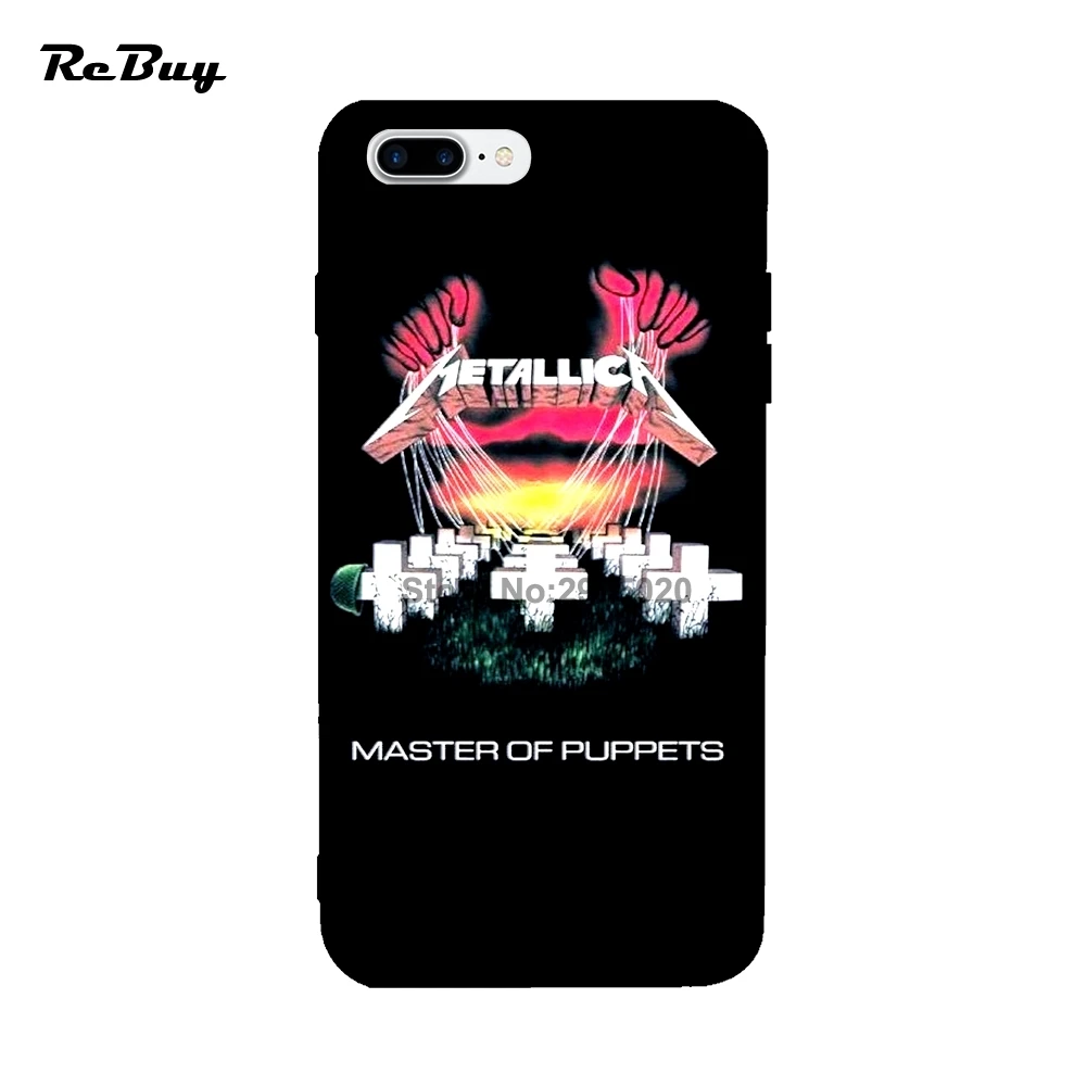 Bravado Metallica Master Of Puppets Cover For Iphone 7plus 6plus Glaze For Iphone Case 8 8plus X 7 Soft Tpu For Iphone 6 6s Case For Iphone 6 Case For Iphonecase For Iphone 6 Aliexpress