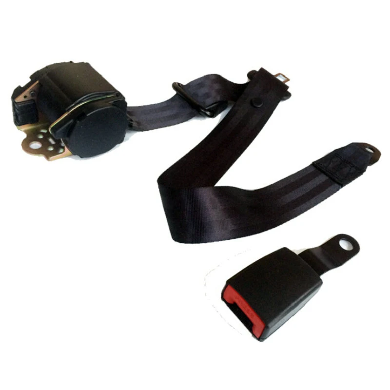 Cinturones de seguridad retráctiles de 3 puntos para coche, cinturón de para coche, con hebilla rígida curvada|car safety seat belt|seat beltsafety - AliExpress
