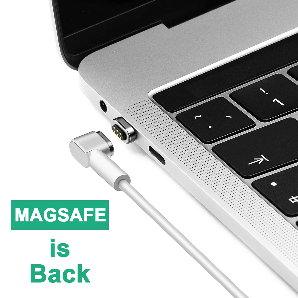 

USB C Magnetic Adapter USB C to USB C Connection Support 4.3A 87W Fast Charging Support For MacBook Pro or other USB C Device