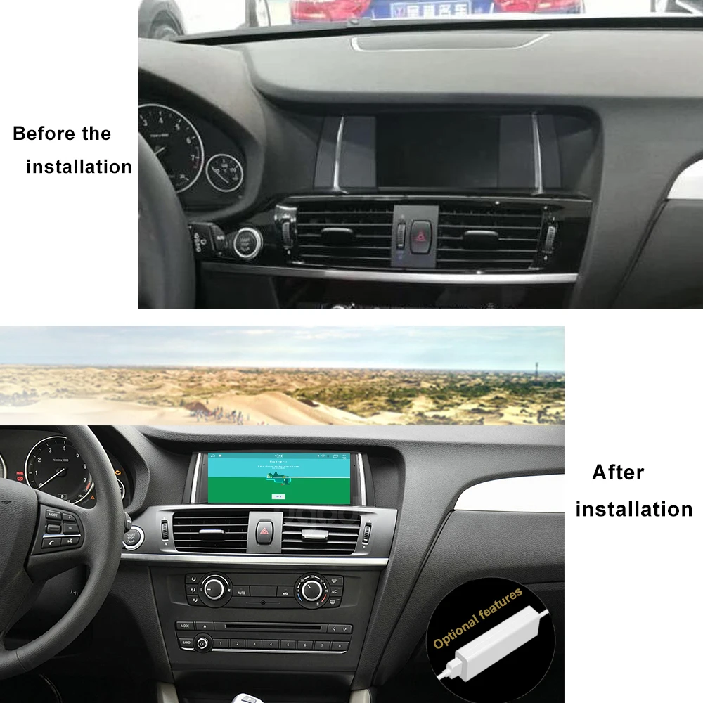 Автомобильный мультимедийный плеер Ugode 8 дюйма IPS экран Android 7 1 стерео ПК GPS