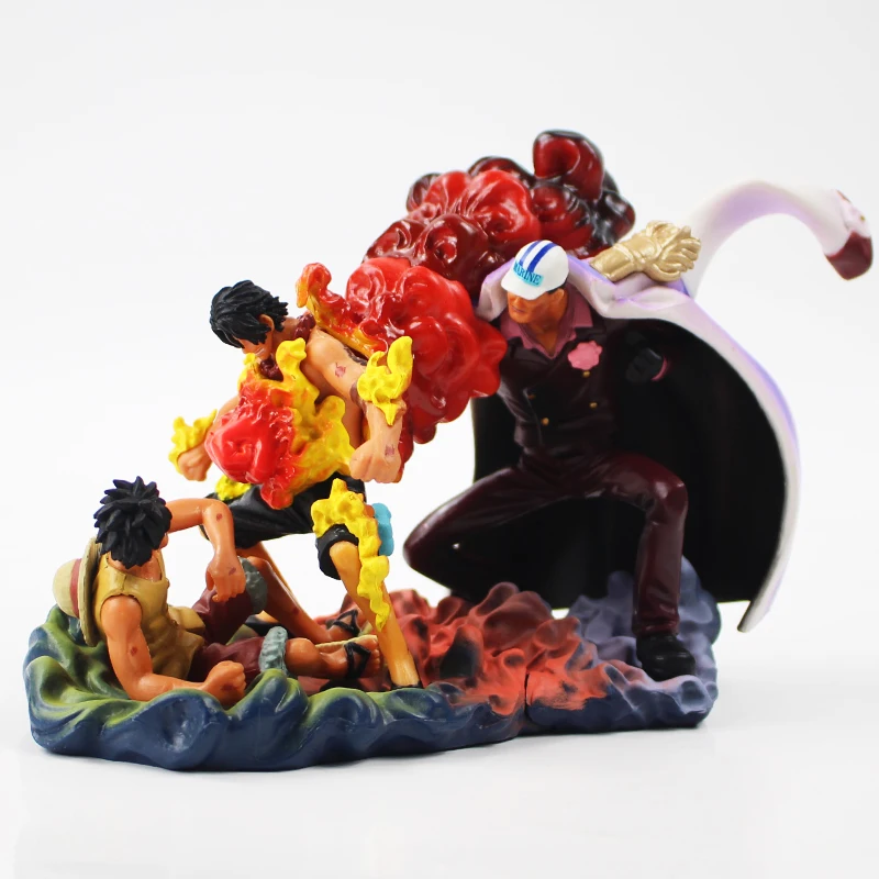 10 14 см цельная Обезьяна D Luffy Sakazuki Roronoa Zoro Nami Usopp Sanji фигурка модель игрушки|Игровые