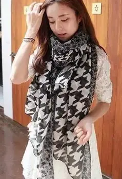 

The new classic Chidori gba PCT yarn scarf female Shisi 91206