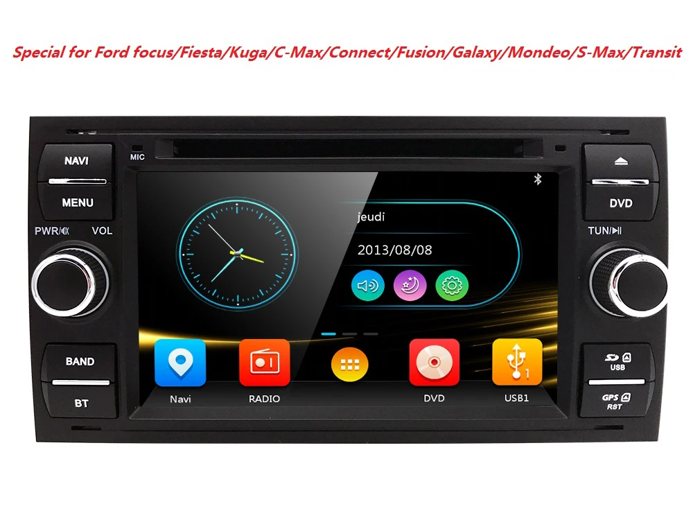 7 &quotавтомобильный dvd-плеер с GPS BT/TV USB SD аудио Радио стерео Автомобильный