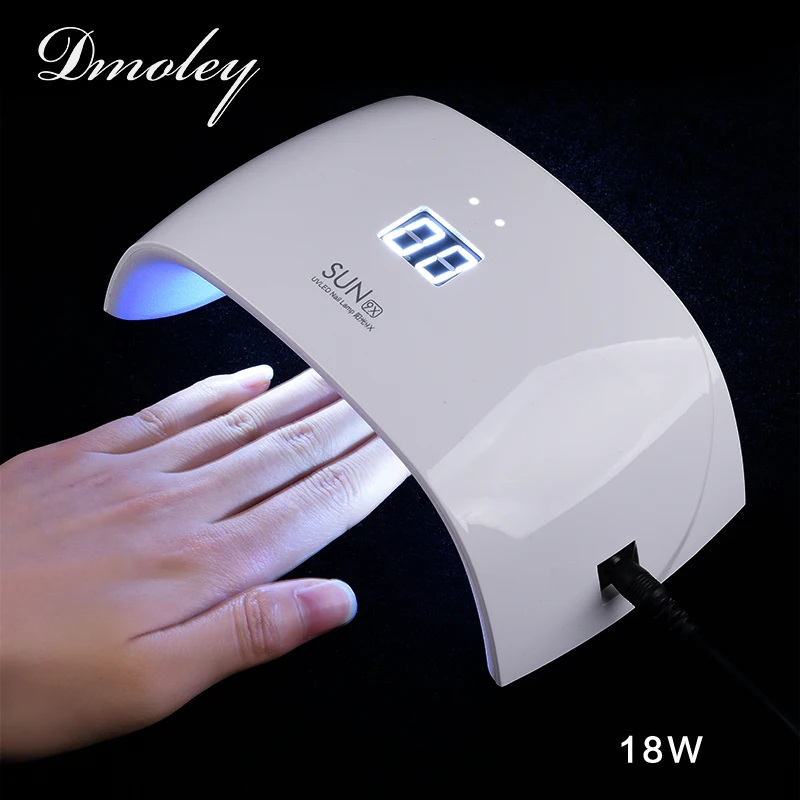 Dmoley 18W Sun Mini UV LED Lamp Nail Dryer Portable USB Cable Use Gel