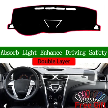 

Double Layer Car Stickers For BYD F3 F3DM F3R 2016 2017 2018 Car Styling Covers Dashmat Dash Mat