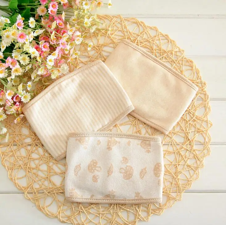 Baby Belly Belt Infant Newborn Umbilical Cord Care Kids Baberos Cotton Baby Girls Boys Burp Clothing Bibs