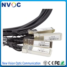 2 шт./лот, 40G QSFP+ TO 4xSFP+ DAC 7M 24AWG DAC прямое подключение медь, 40G QSFP to 4 SFP+ пассивный QSFP-4SFP10G-CU7M кабель