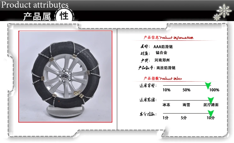 Product properties 1