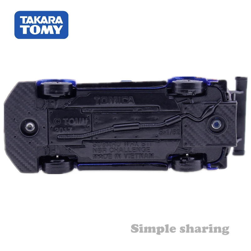 Takara Tomy Tomica Premium NO. 24 Subaru Wrx Sti Nbr Challenge 1:62 автомобильные гоночные автомобили литые
