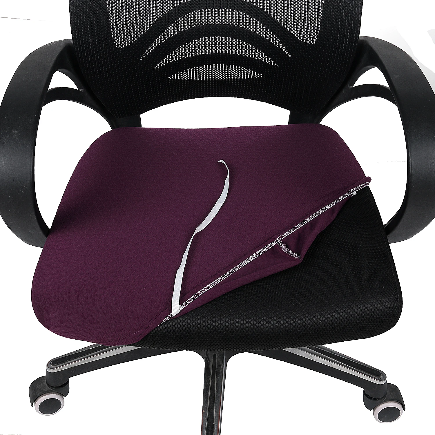 4/6 шт офисные чехлы на кресла стрейч одноцветные Защитные чехлы для сидений съемный эластичный Чехол для сидения компьютерный игровой чехол для кресла