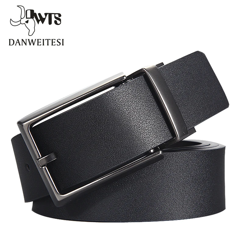 

[DWTS] 2016 Brand Designer Belts Men High Quality Two sided use Cowhide Fashion Leather Buckle Men Belt Luxury Bussiness Casual
