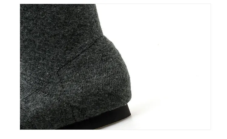 2018 New Pointed High-Heeled and Flat Long Knees Women's Socks Shoes Woman Women's Boots Zapatos De Mujer M8D184 (7)