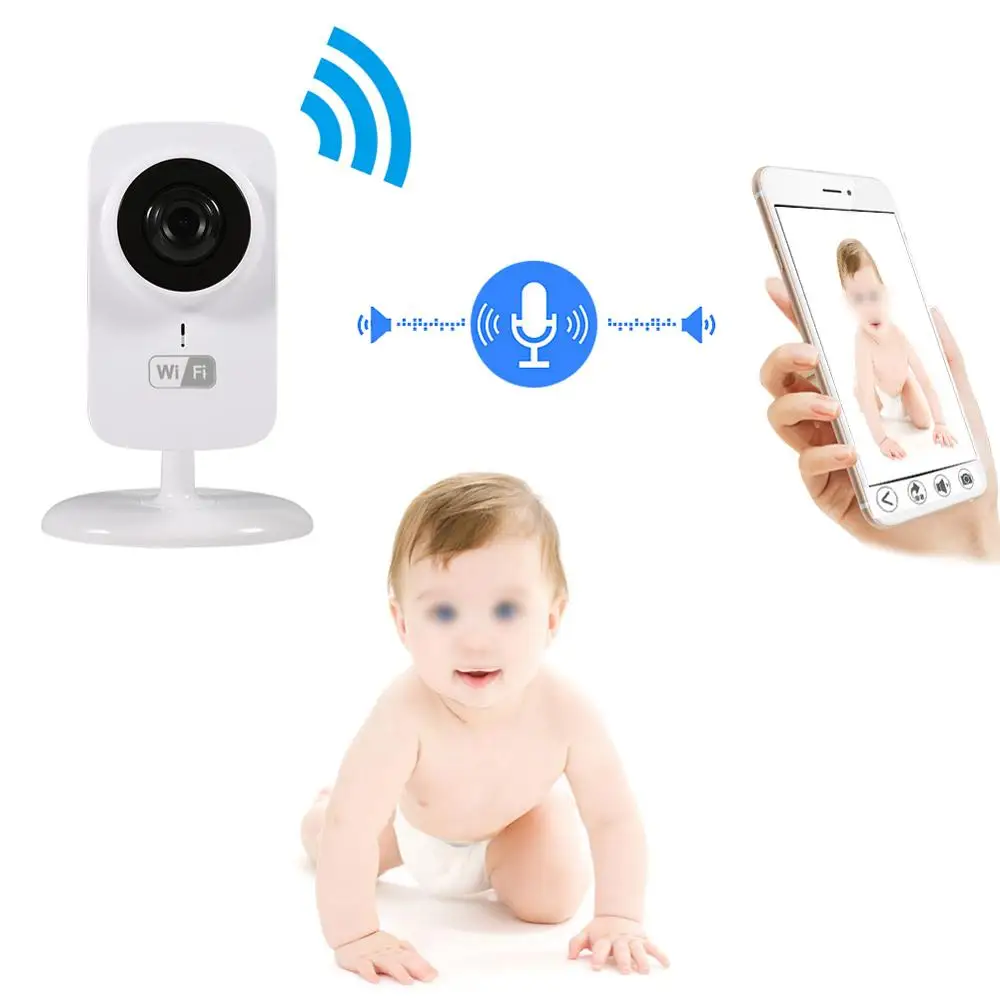 Беспроводная цифровая видеокамера для наблюдения за ребенком 720P|baby sleep monitor|display