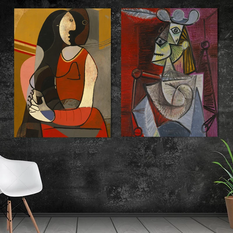 

Canvas Painting Wall Picture Picasso Nordic Abstract Hope Living Room Modernism Art Decoration Picture Scandinavian No Frame