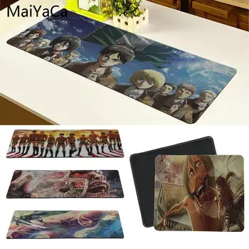 

MaiYaCa Cool New Attack On The Titans High Speed New Mousepad Size for 18x22cm 20x25cm 25x29cm 30x80cm 30x90cm