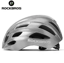 ROCKBROS Night Reflective Layer Cycling Safety Helmets Super Bright  Rode MTB Bike Layer Helmet For Men Women