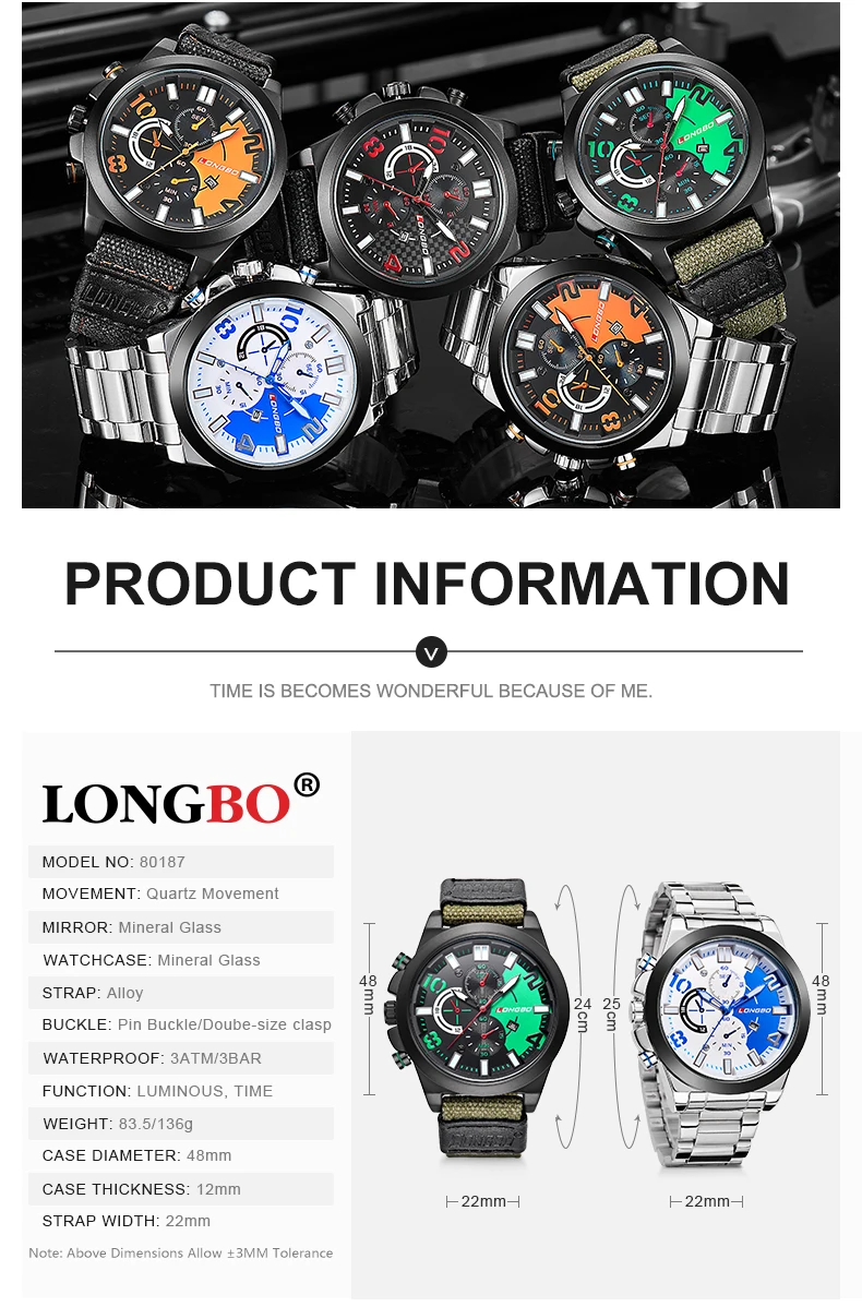 LONGBO Роскошные мужские часы со стальным кожаным ремешком спортивные кварцевые часы для мужчин мужские часы для отдыха простые часы Relogio Masculino 80187