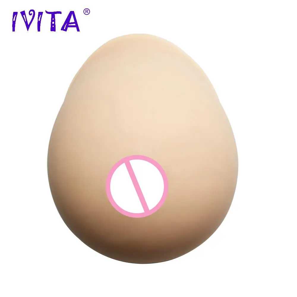 IVITA 3600 г бежевый огромная накладная Силиконовая грудь формы реалистичные