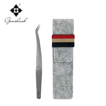 

LT-03 Tweezers with felt bags for Eyelash extension protection for eyelash tweezers Eyelash Tools for 3D Eyelash extension