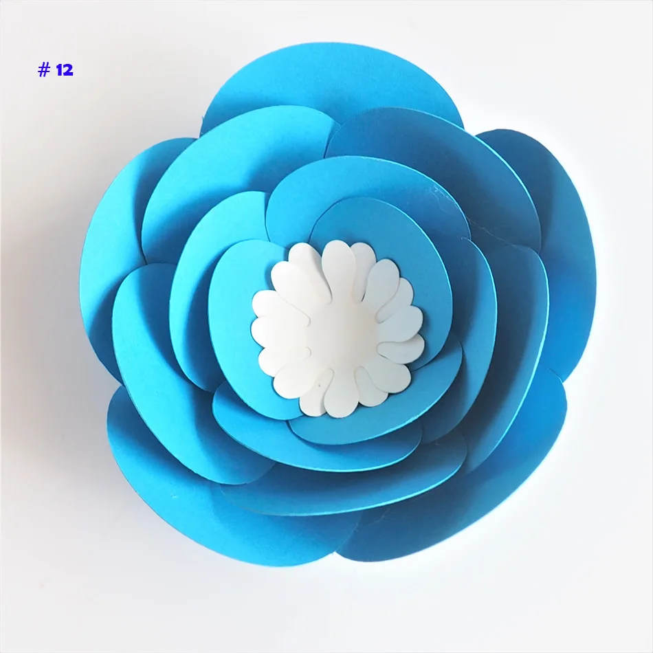 

Giant Paper Flowers Wall Decor Wedding Decorations Backdrops Deco Baby Nursery Fashion Show Birthday Table Dessert Easy Made