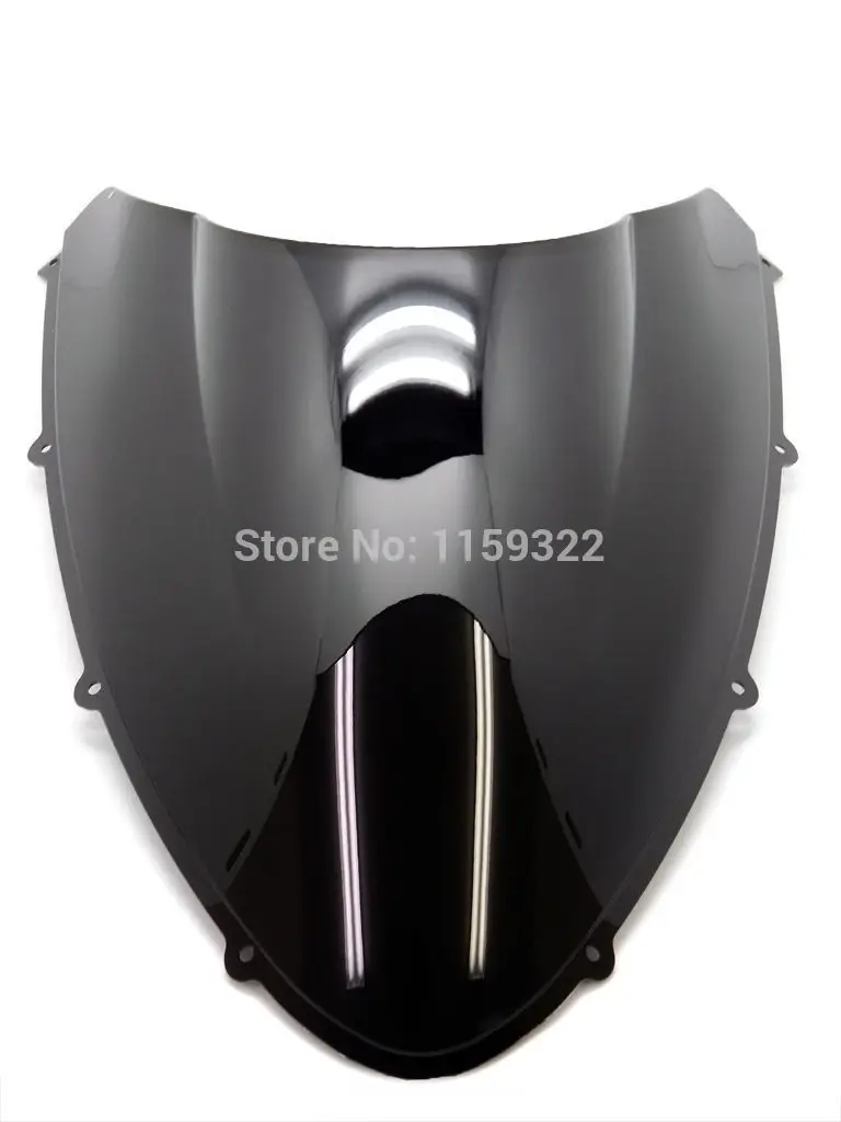 Черный дым двойной пузырь ветровое стекло для Ducati 848 1098 1198 Все