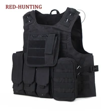Тактический жилет амфибия военные Молл жилет штурма плиты Перевозчик жилет Охота защиты жилет камуфляж