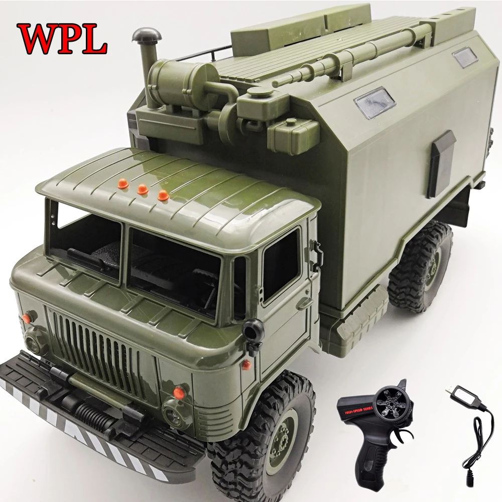 Радиоуправляемая машинка RTR для WPL B24 ZH GASS 66 1/16 2 4G 4WD военный автомобиль с