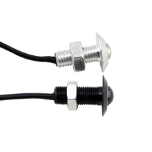 1Pcs/pack 100% Waterproof Ultra thin 2.3CM 12V Car Led DRL Daytime Running Light source Eagle eye lamp /Parking Warning Light AJ