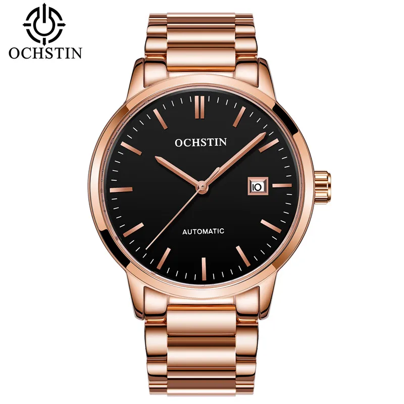 

Luxury Top Brand Male Clock Fashion Steel Automatic Mechanical Watch Men watch Relogio Masculino Sport Business Wrist Watch Gift