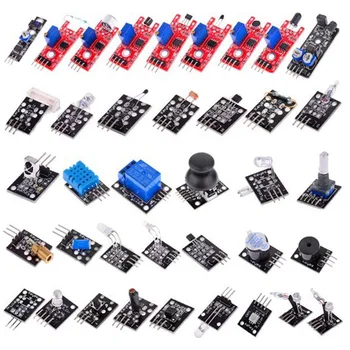

37 In 1 Sensor Modules Kit With Case Suitable For Arduino & MCU Education User Connectors--M25