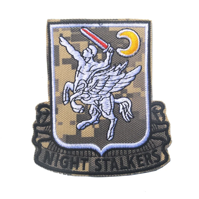 

U.S. Army 160th Special Operations Aviation Regiment Armband Patch 9*8cm SOAR Military Combat Badge Embroidered Clothing Patch