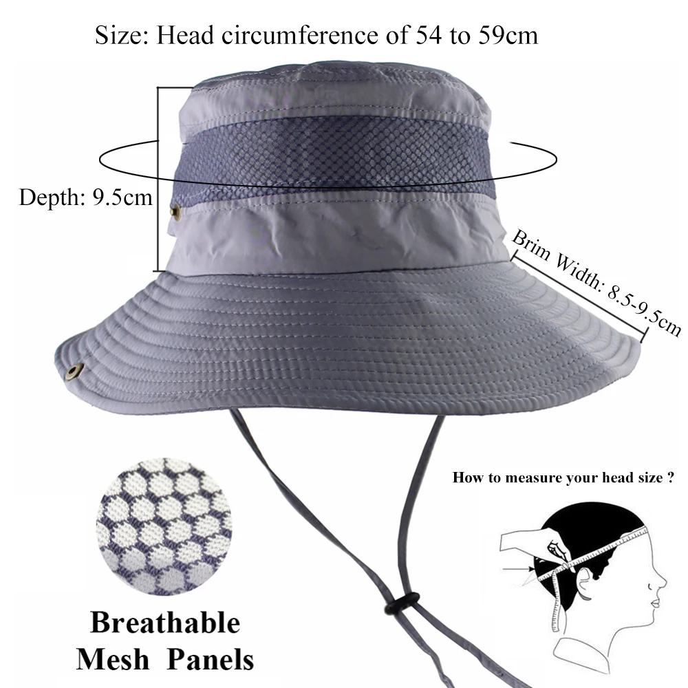 Sun Hat Outdoor Cap Bob - Bucket Hats 