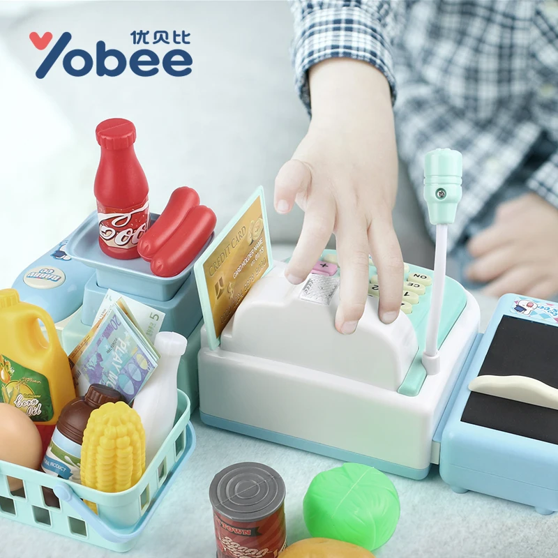 Yobee Многофункциональный кассовый аппарат игрушки развивающие Ролевые игры