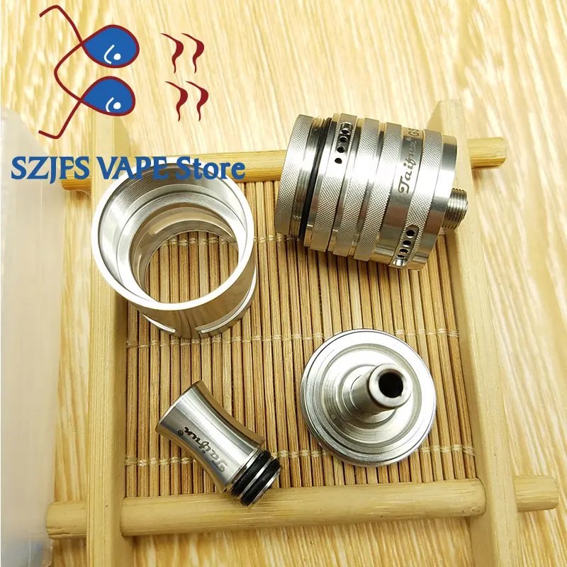 Новейший YFTK taifun gsl RTA Rebuildable 316 нержавеющая сталь 24 мм 5 0 мл Регулируемый резервуар