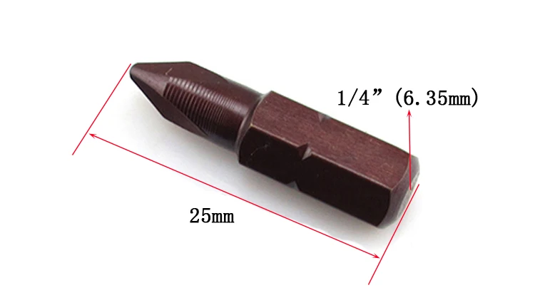 3 шт./компл. 1/4 "25 мм Y-Тип Отвёртки биты S2 Материал Шуруповёрты головы Мощность драйвер Инструменты Y4 Y5 y6