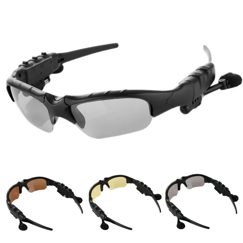 2017 New Sunglasses Wireless Bluetooth Headset Outdoor Glasses Earbuds