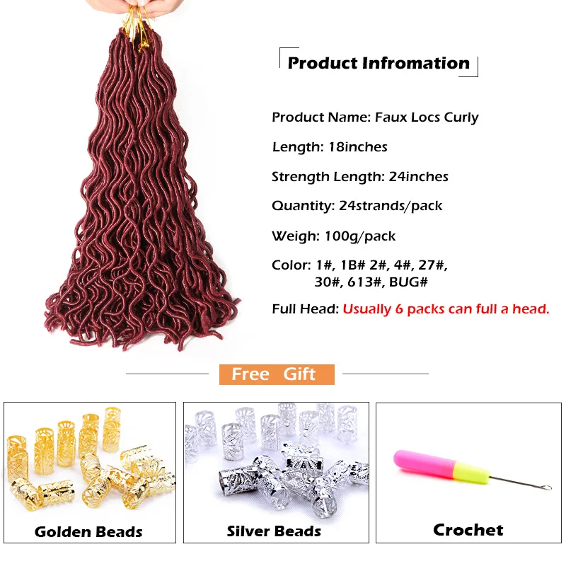Богиня искусственные локоны в стиле Crochet волосы блонд вязанные крючком косички 20 дюймов Синтетические косички волосы чистый цвет 24 корня наращивание волос