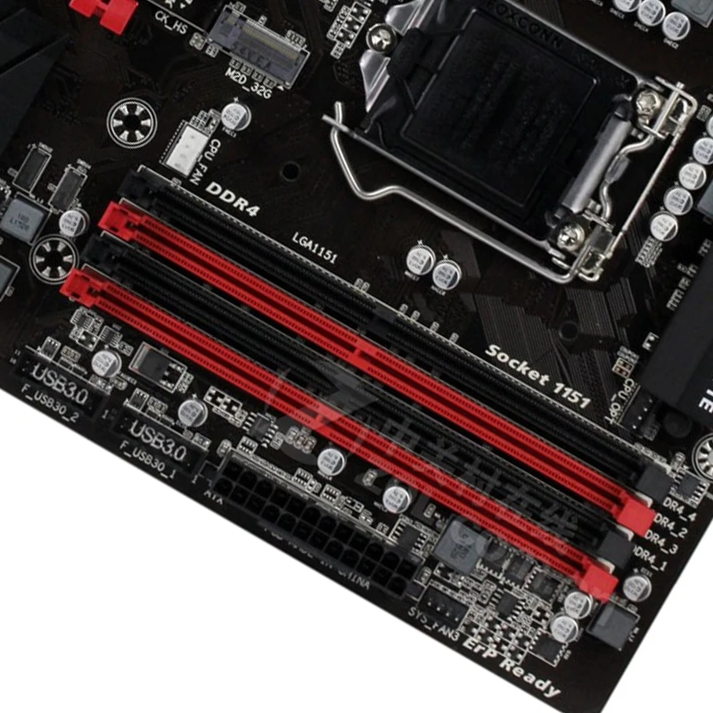 GIGABYTE GA-Z170X-GAMING 3 рабочего Материнская плата LGA1151 i3 i5 i7 DDR4 64G блок питания ATX