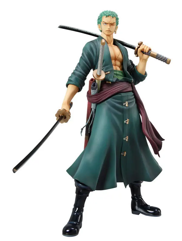 20cm One Piece Roronoa Zoro PVC Doll Model Anime Action Figure Toy
