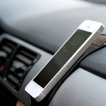 Piel de silicona Mat Cojín Del Coche antideslizante Mat antideslizante Holder Pad coche antideslizante mat para el teclado del teléfono MP3 MP4 car styling accesorios