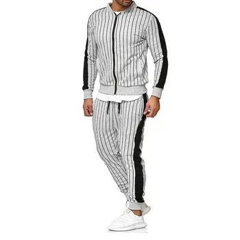 

Hawcoar Men's Autumn Winter Casual Button Sweatshirt Top Pants Sets Sport Suit Tracksuit moletom feminino inverno Z4