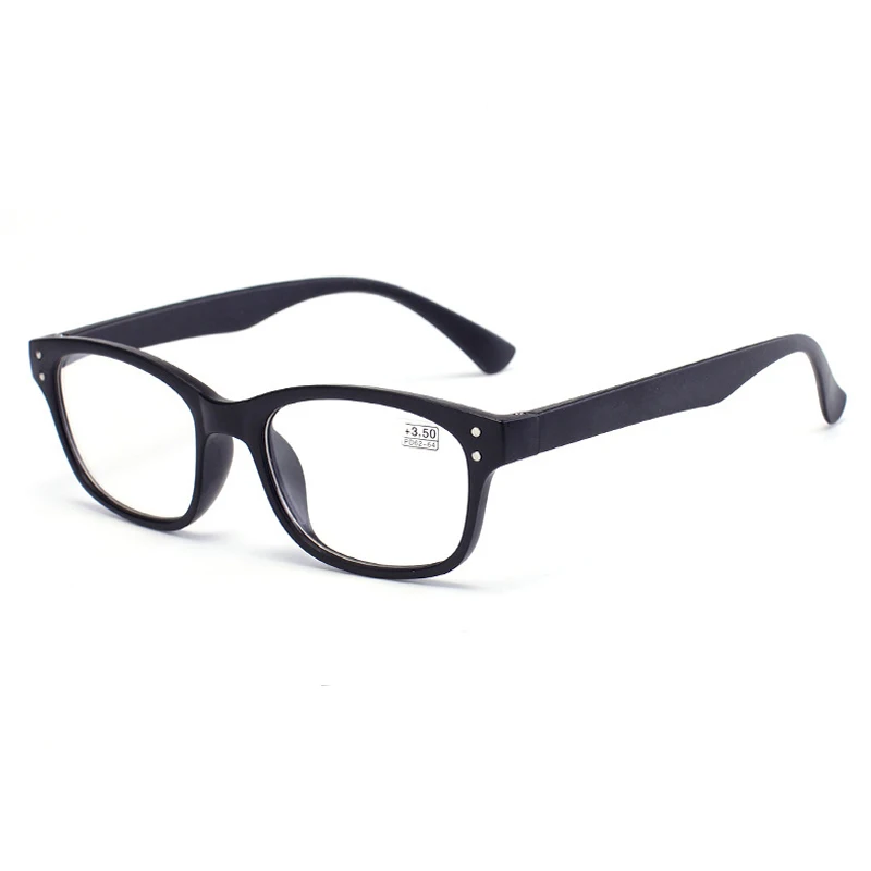 Новые модные очки для чтения, женские и мужские очки, черные очки+ 1,00+ 1,50+ 2,00+ 2,50+ 3,00+ 3,50+ 4,00