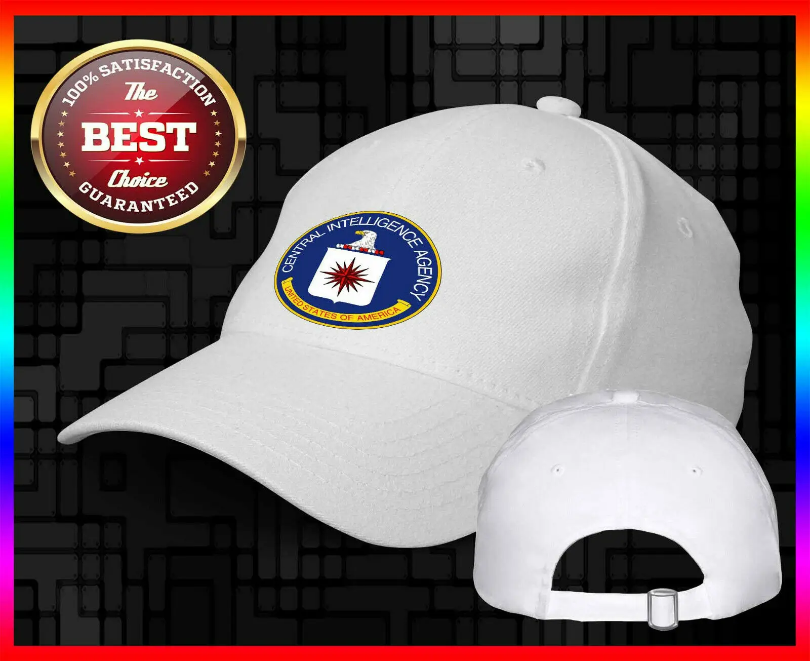 

New Hot Edition!!CIA Intellegence Agency Logo Custom Baseball Cap hat