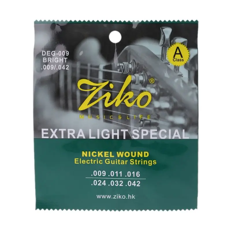 

Guitar Strings Ziko DEG 009 Electric/ DAG 010 Acoustic / DAG 011 Acoustic