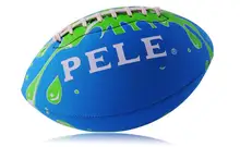 Size 9 Outdoor Sport Rugby Ball Neoprene Soft Balls for Child Kids Young Men Women Safety Football Ball
