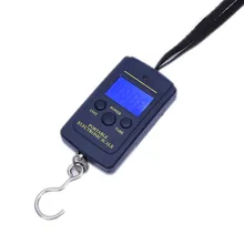 40kg Mini Portable Electronic Scale Practical High-precision Digital Hand Luggage Travel Gauge Weight Kitchen Pocket Hook Tool