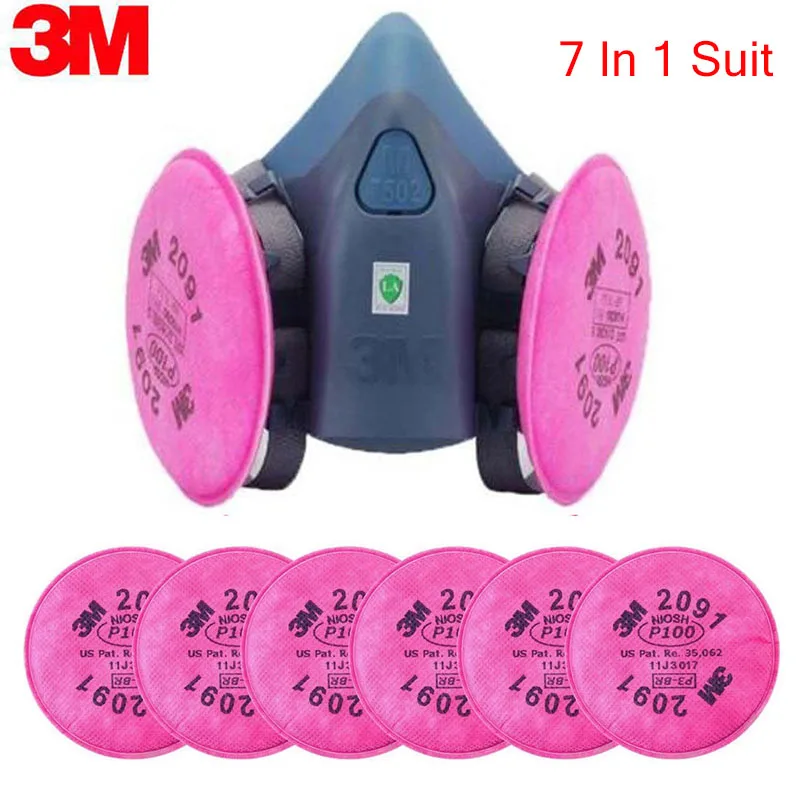 3m 7502 spray paint /dust mask respirator 3m 2097 p100 fliters 3m 7502 spray paint /dust mask respirator 3m 2097 p100 fliters