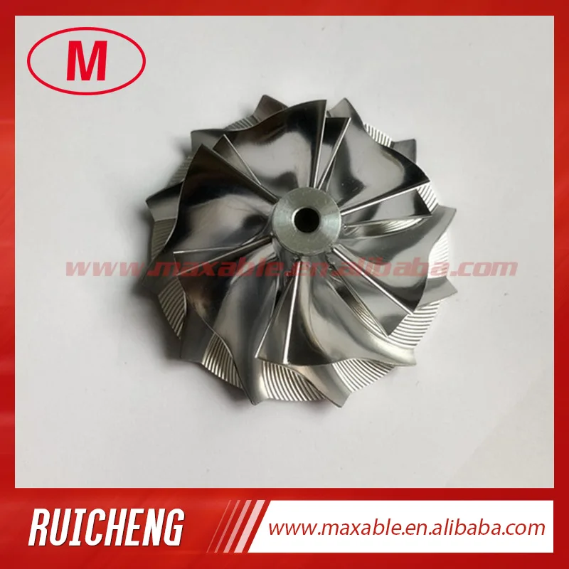 

KP35 45.09/56.08mm 6+6 blades high performance Turbo Billet/milling/aluminum 2618 compressor wheel