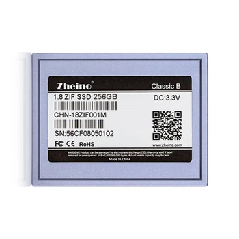 

Zheino 1.8" SSD DISK PATA 256GB CE/ZIF 40Pin MLC Solid State Drives replace MK2431GAH for Ipod Video 5.5 Gen Free Shippin New